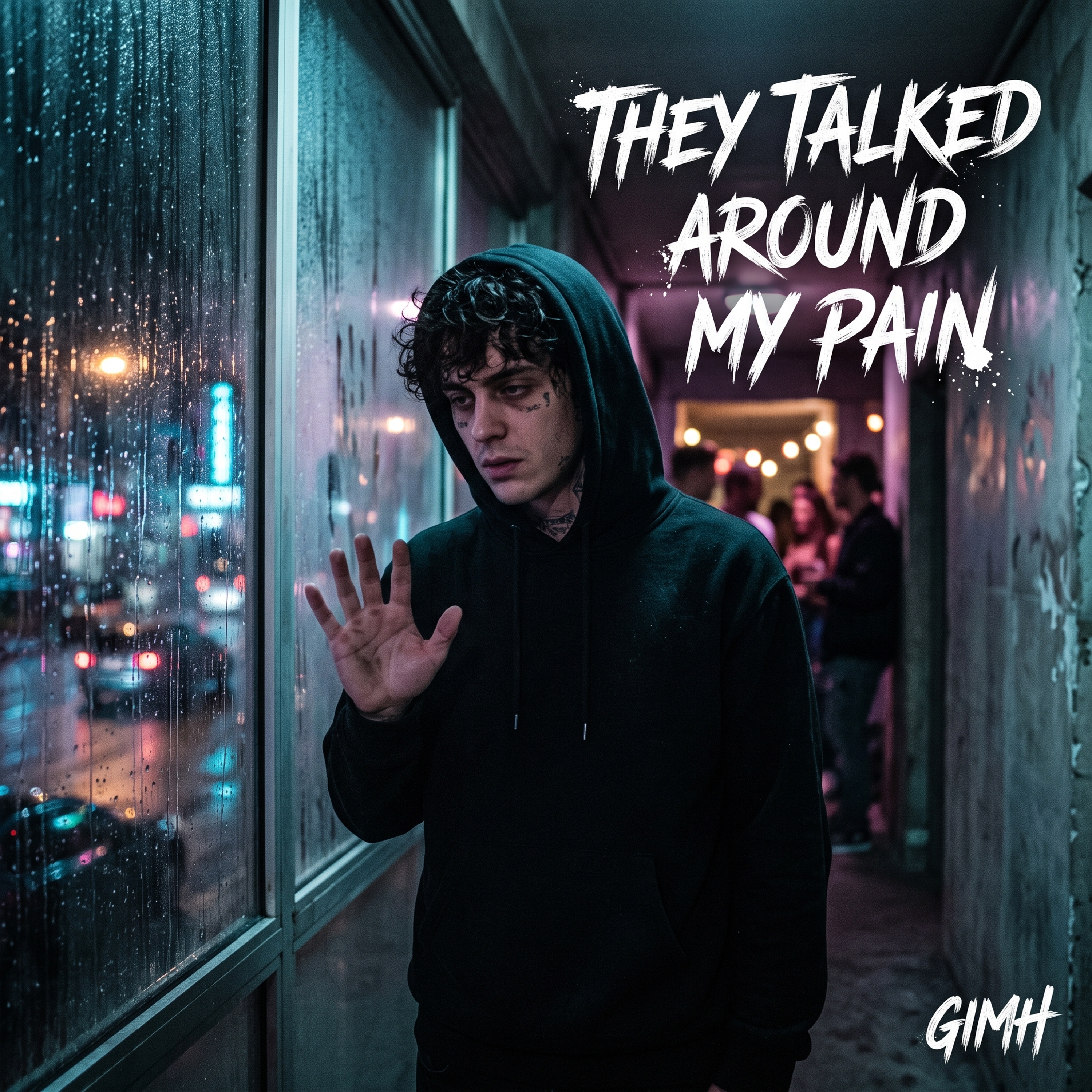 Songs for heartbreak after the last goodbye Ghost in my hoodie listener lane artwork