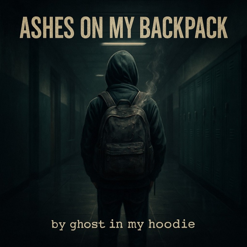 Ashes On My Backpack official video artwork by Ghost in my hoodie