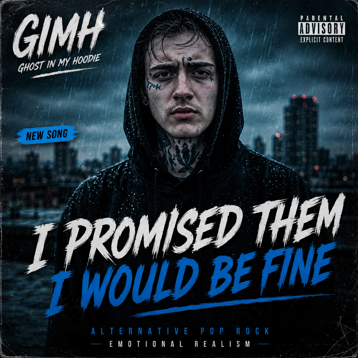 I Promised Them I Would Be Fine cover art by Ghost in my hoodie
