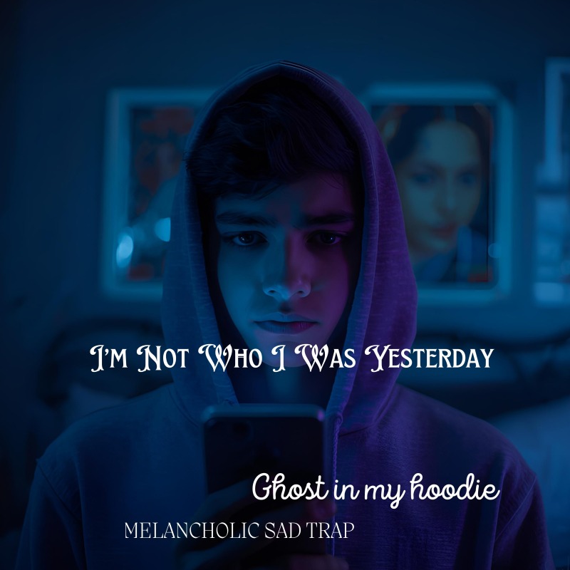 I’m Not Who I Was Yesterday official video artwork by Ghost in my hoodie
